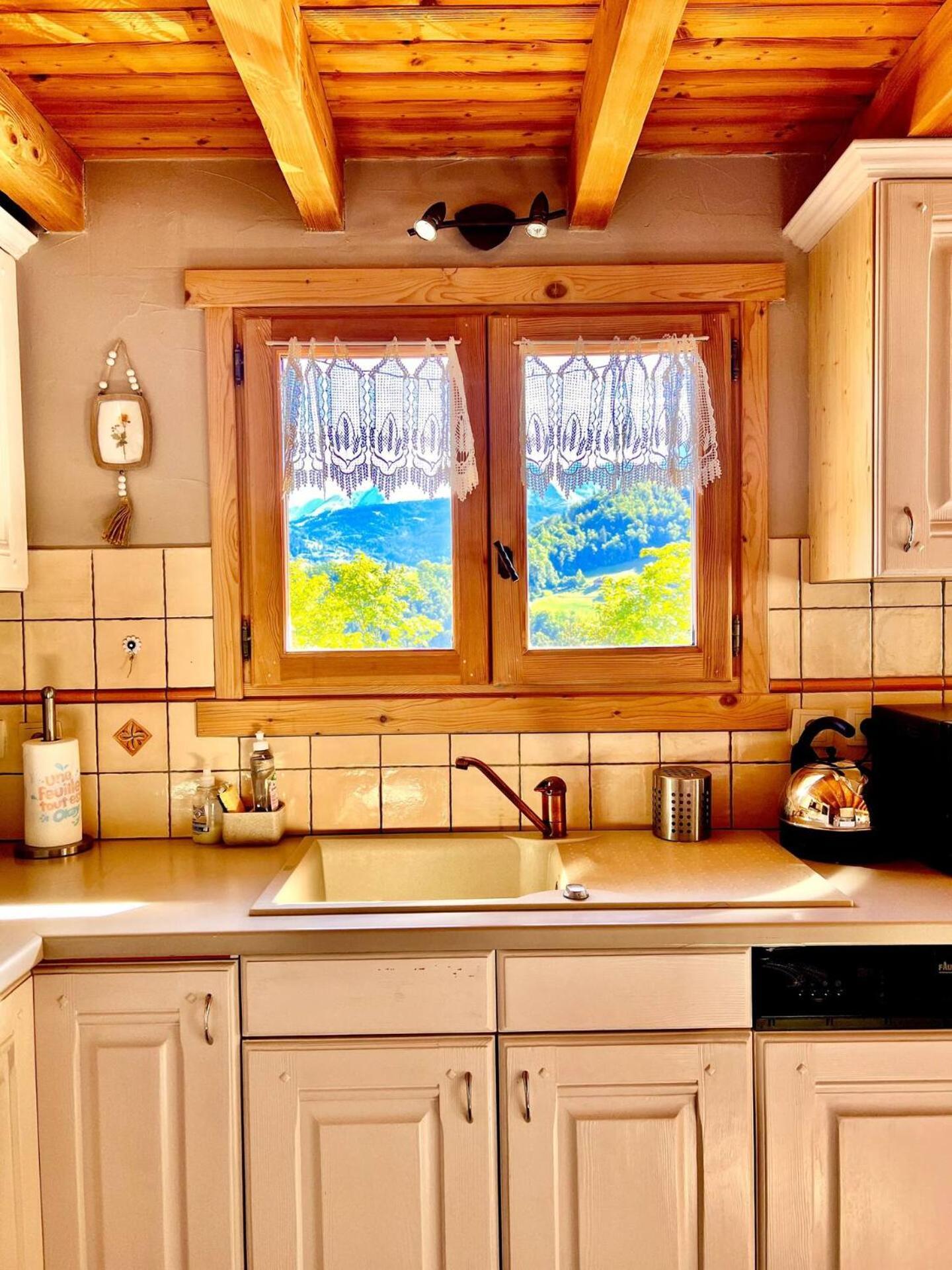 Charming Family Chalet For 8 People, With Private Hot Tub Les Clefs Exterior foto
